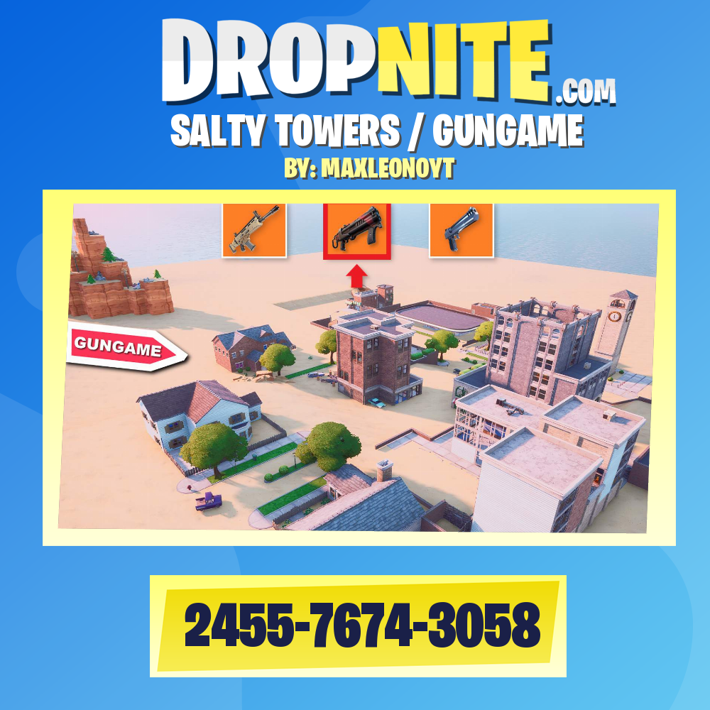 SALTY TOWERS / GUNGAME