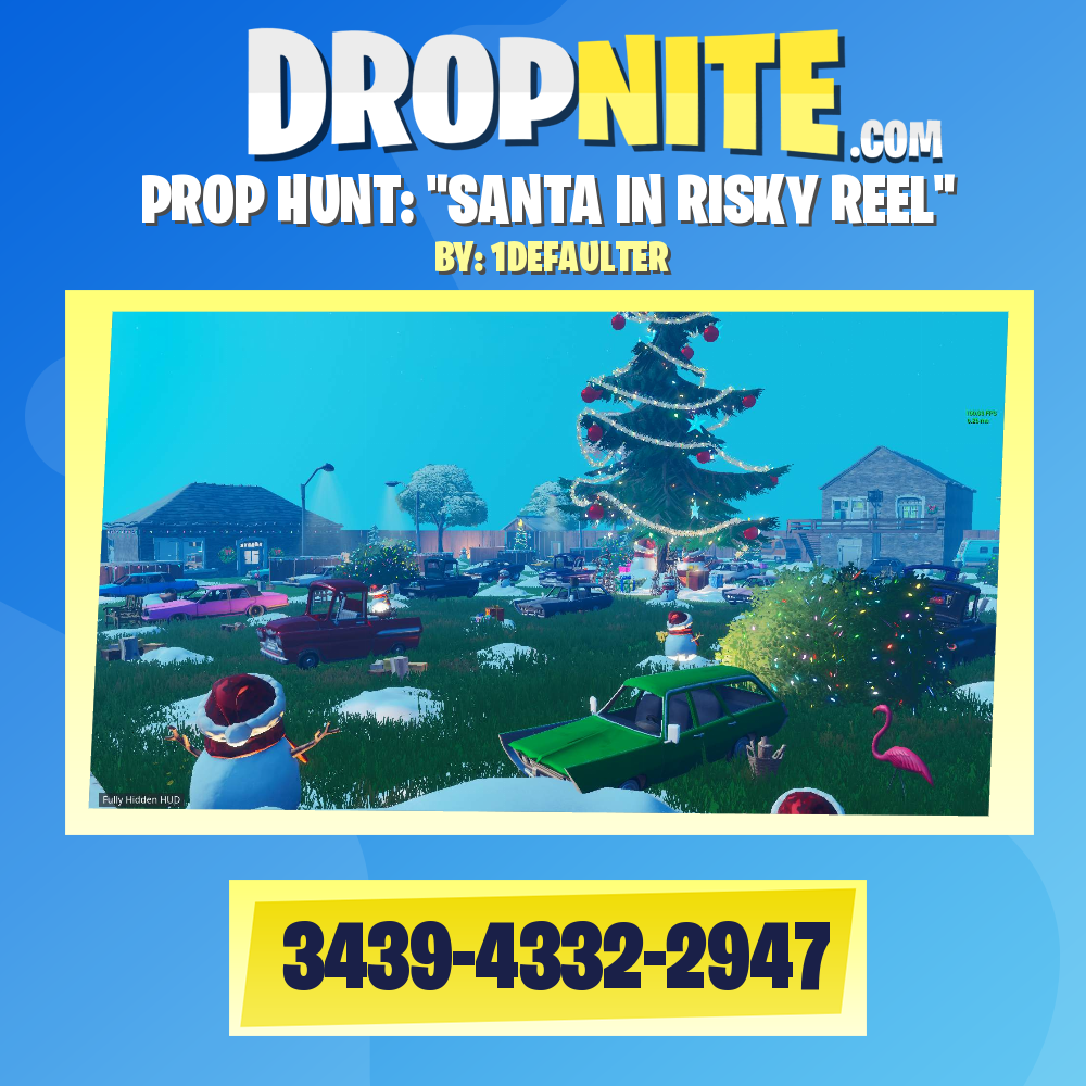 PROP HUNT: "SANTA IN RISKY REEL"