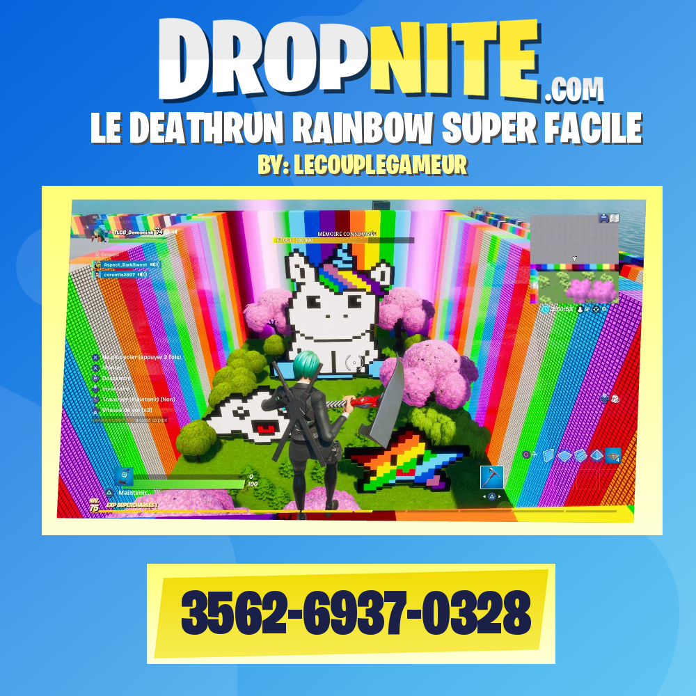 LE DEATHRUN RAINBOW SUPER FACILE