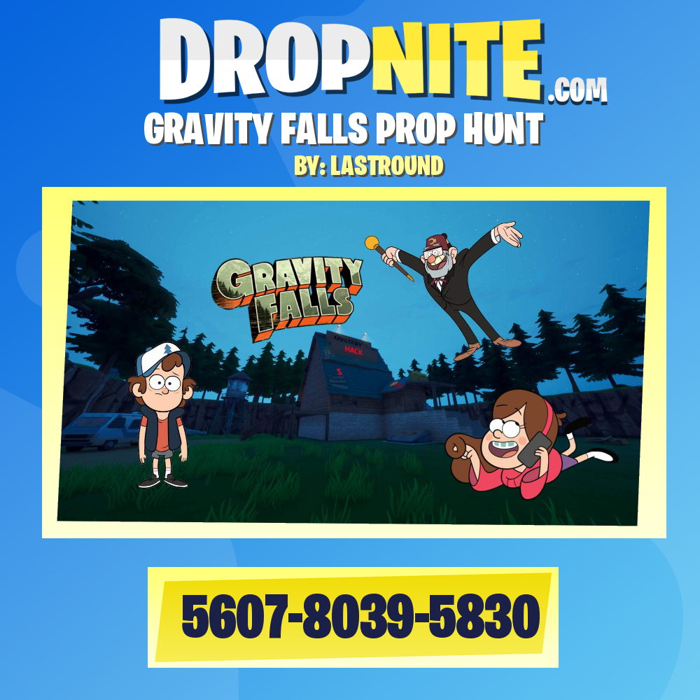 GRAVITY FALLS PROP HUNT