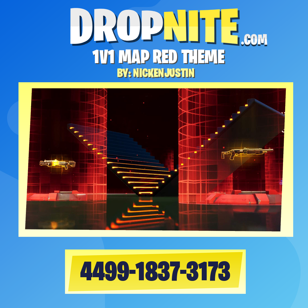 1V1 MAP RED THEME