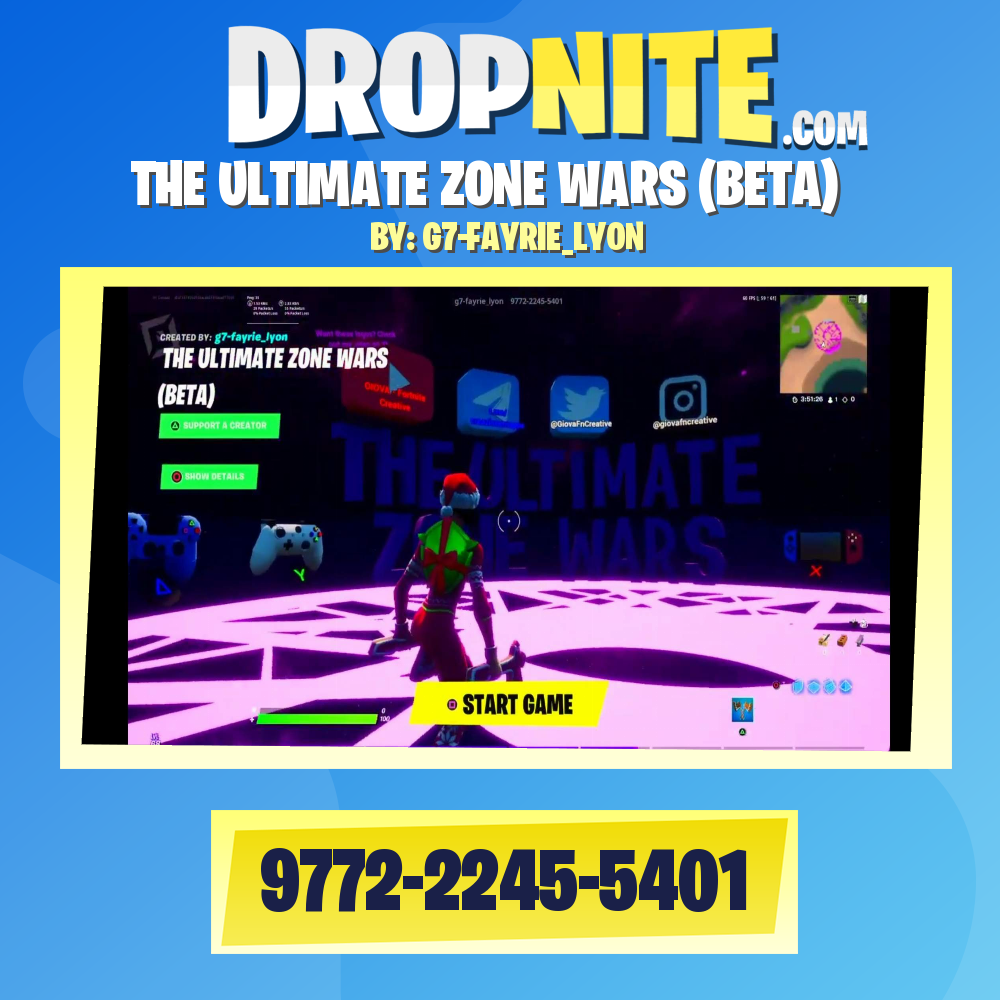 THE ULTIMATE ZONE WARS (BETA)