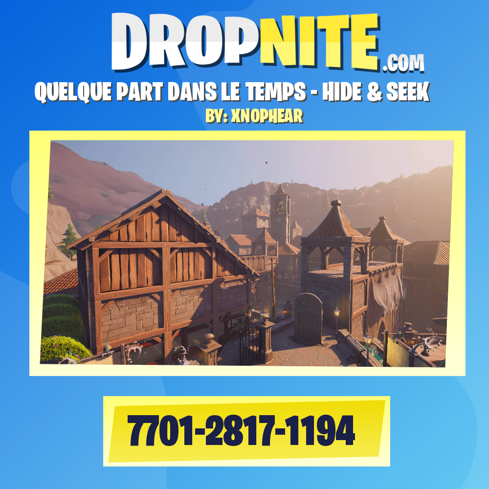 QUELQUE PART DANS LE TEMPS - HIDE & SEEK