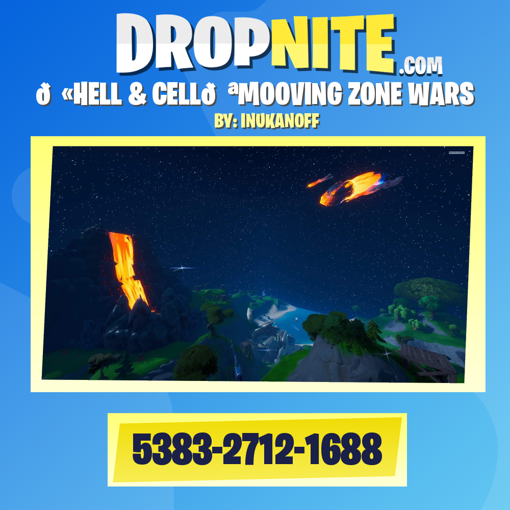 🔫HELL & CELL🔪MOOVING ZONE WARS