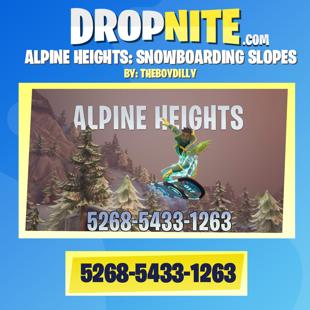 ALPINE HEIGHTS: SNOWBOARDING SLOPES