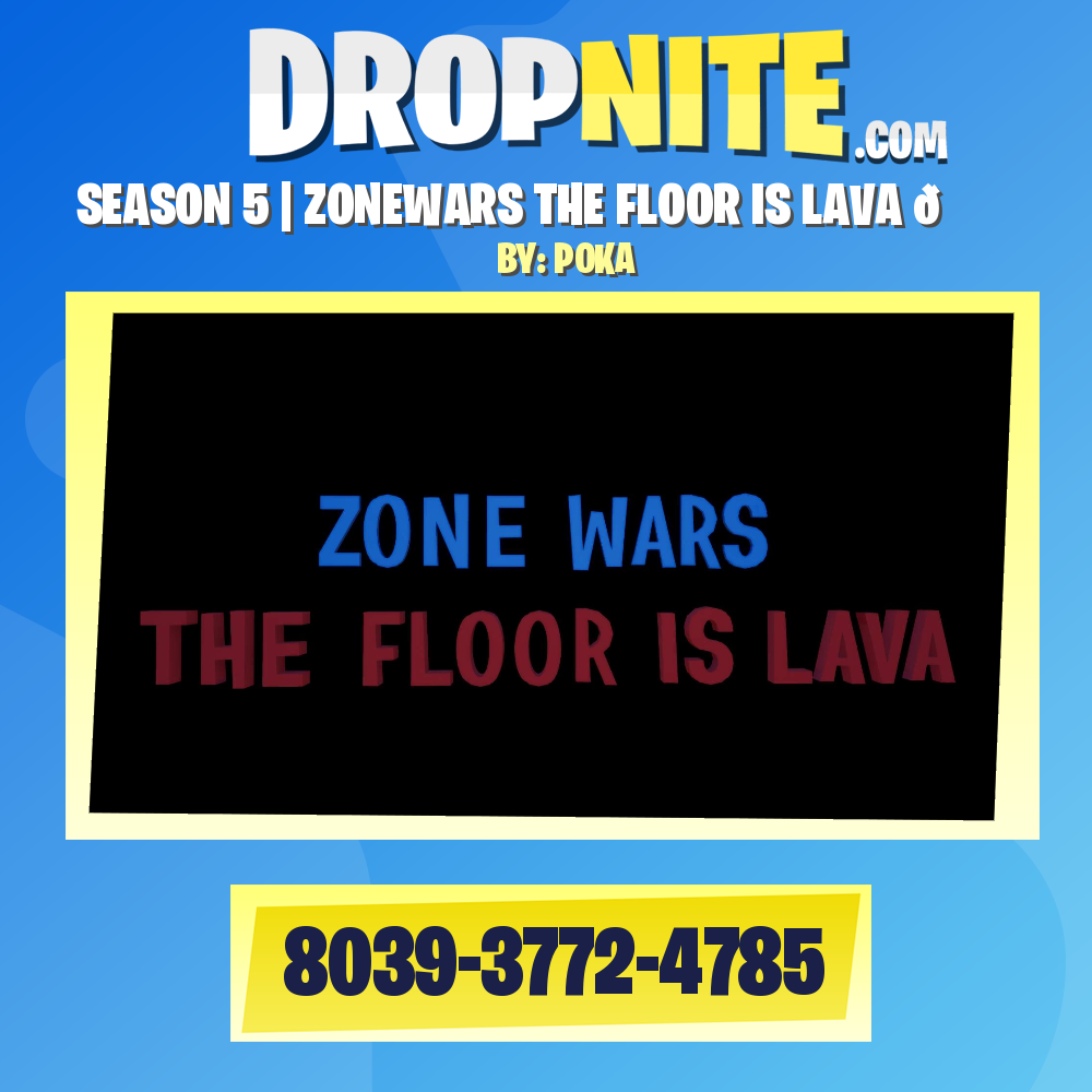 SEASON 5 | ZONEWARS THE FLOOR IS LAVA 🌋