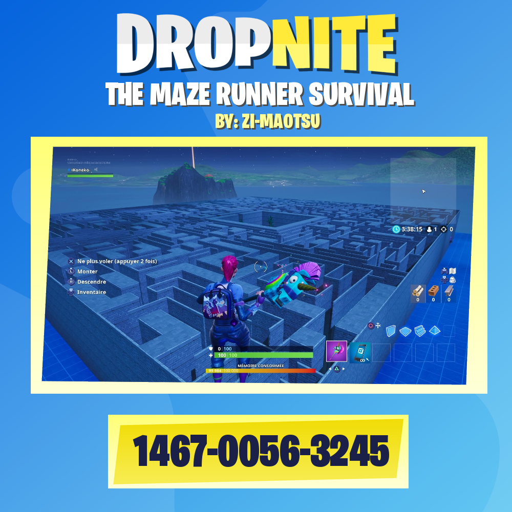 MAZE RUNNER - Fortnite Creative Map Code - Dropnite