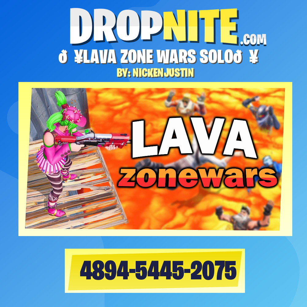 🔥LAVA ZONE WARS SOLO🔥