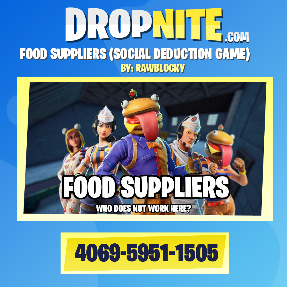 FOOD SUPPLIERS (SOCIAL DEDUCTION GAME)
