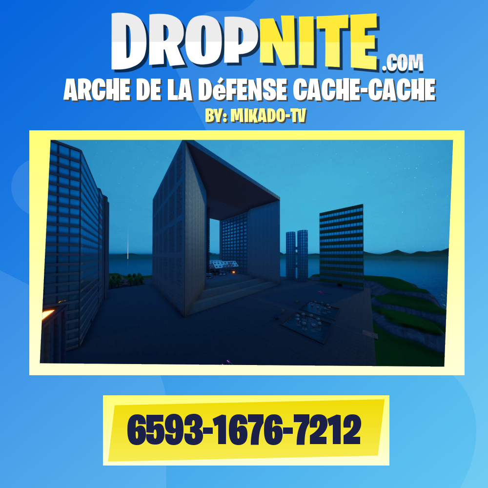 ARCHE DE LA DéFENSE CACHE-CACHE
