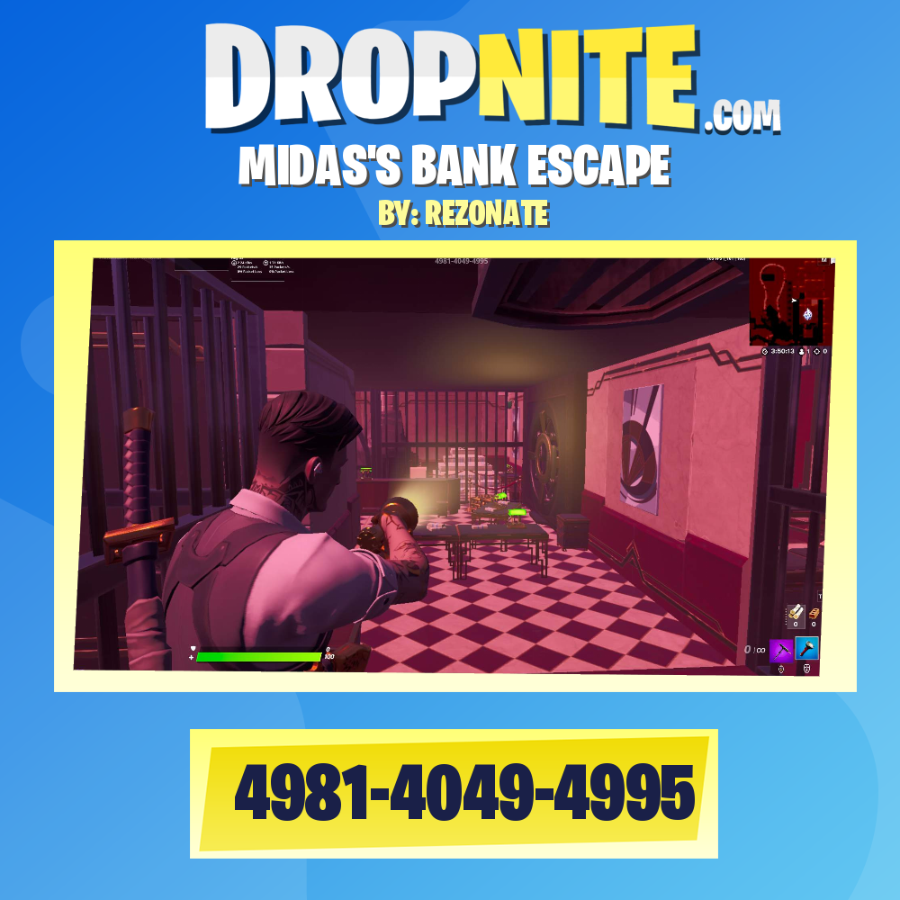 MIDAS'S BANK ESCAPE