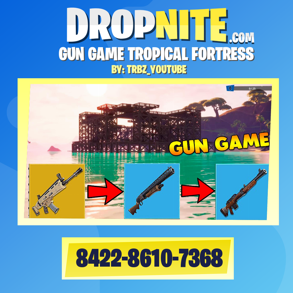 GUN GAME TROPICAL FORTRESS