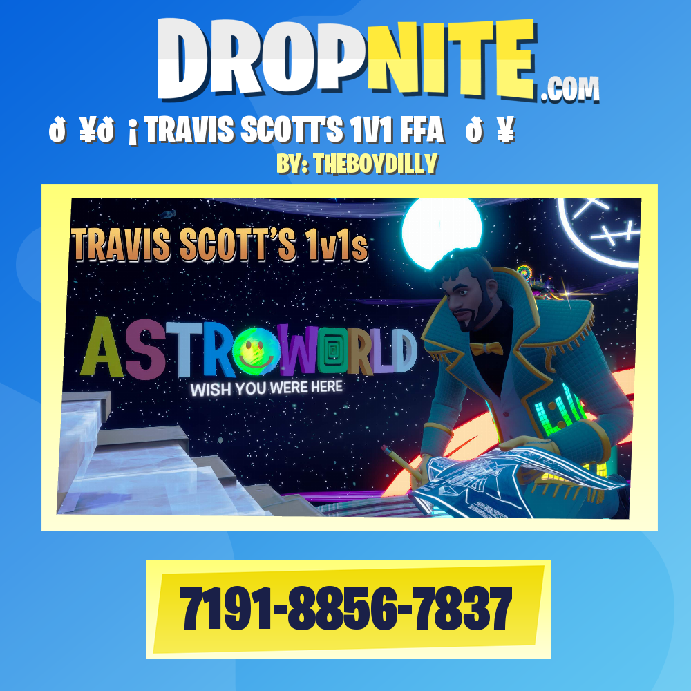 🔥🎡 TRAVIS SCOTT'S 1V1 FFA ☄️🔥