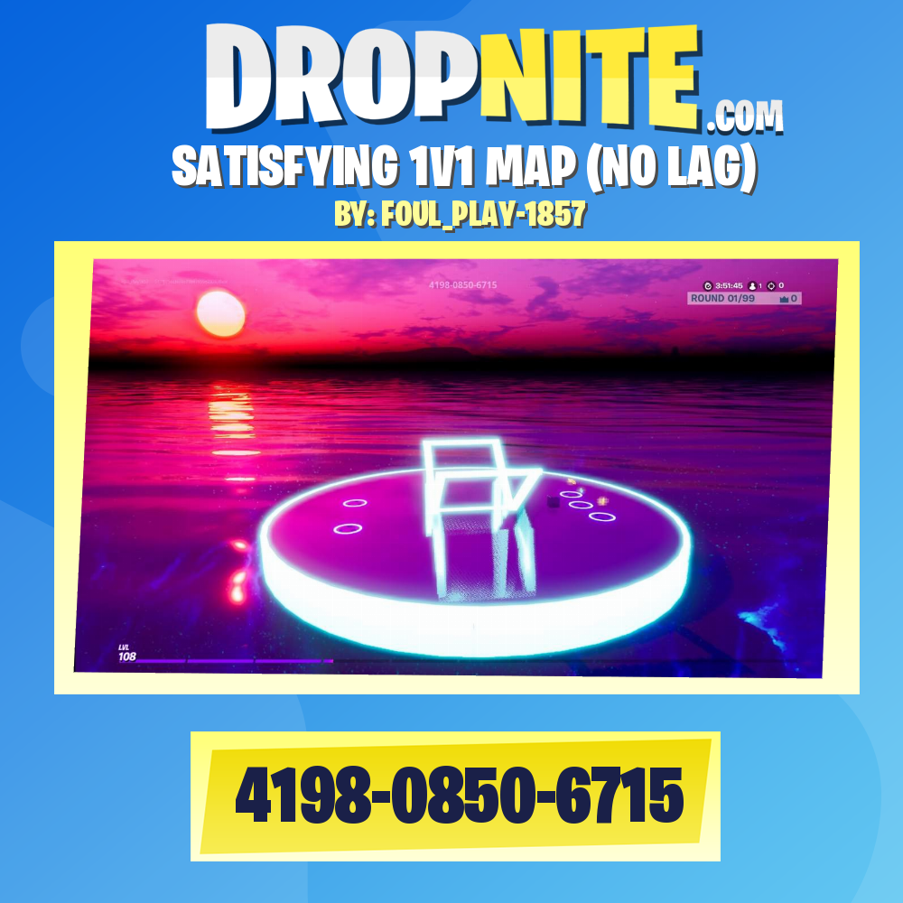 SATISFYING 1V1 MAP (NO LAG)