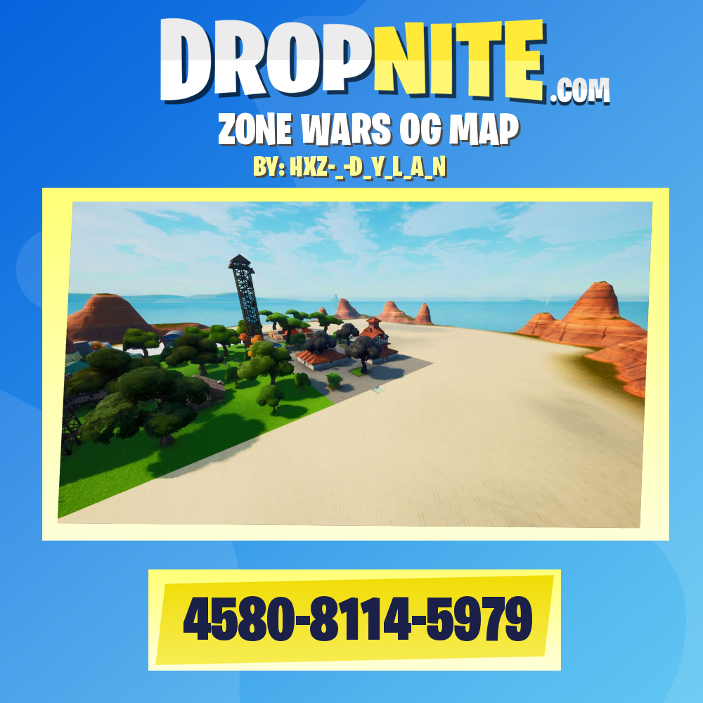 ZONE WARS OG MAP