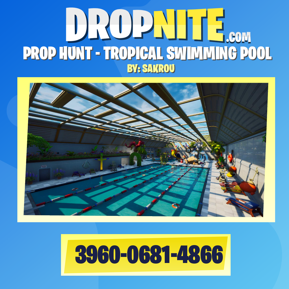 PROP HUNT - TROPICAL SWIMMING POOL