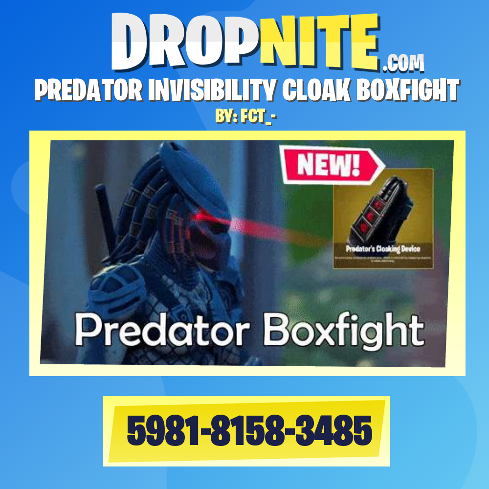 PREDATOR INVISIBILITY CLOAK BOXFIGHT