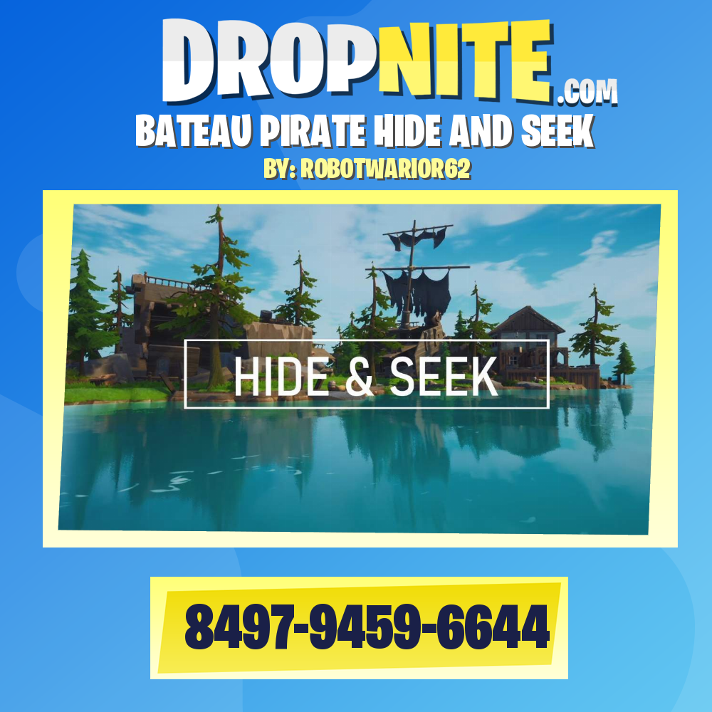 BATEAU PIRATE HIDE AND SEEK