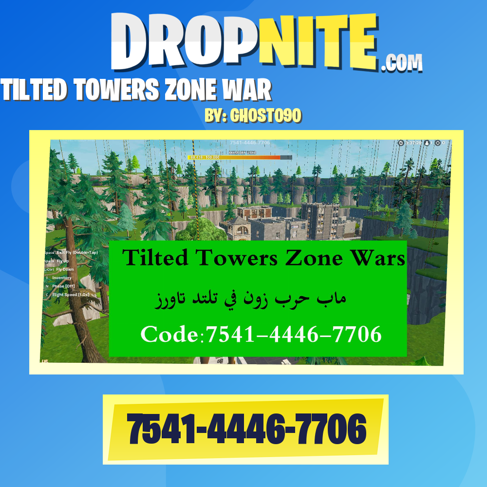 OG TILTED TOWERS ZONE WARS 🔥🗺️