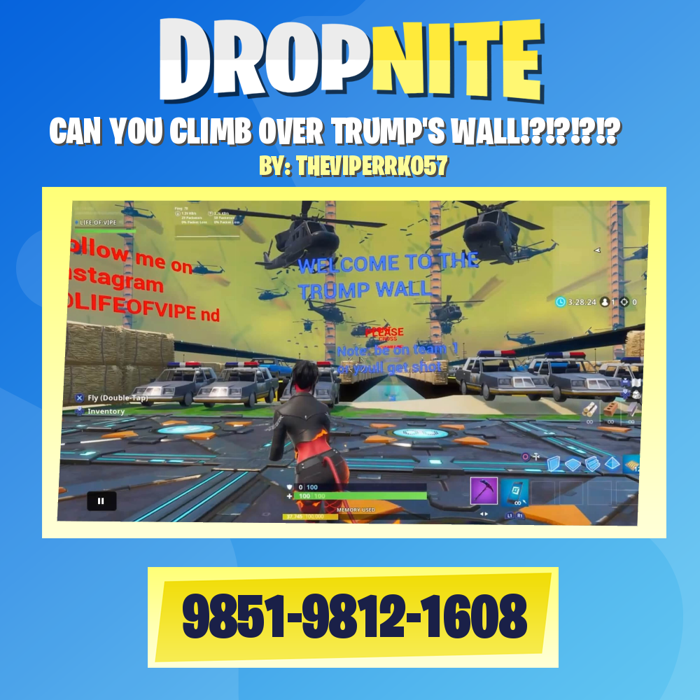 CAN YOU CLIMB OVER TRUMP'S WALL!?!?!?!?