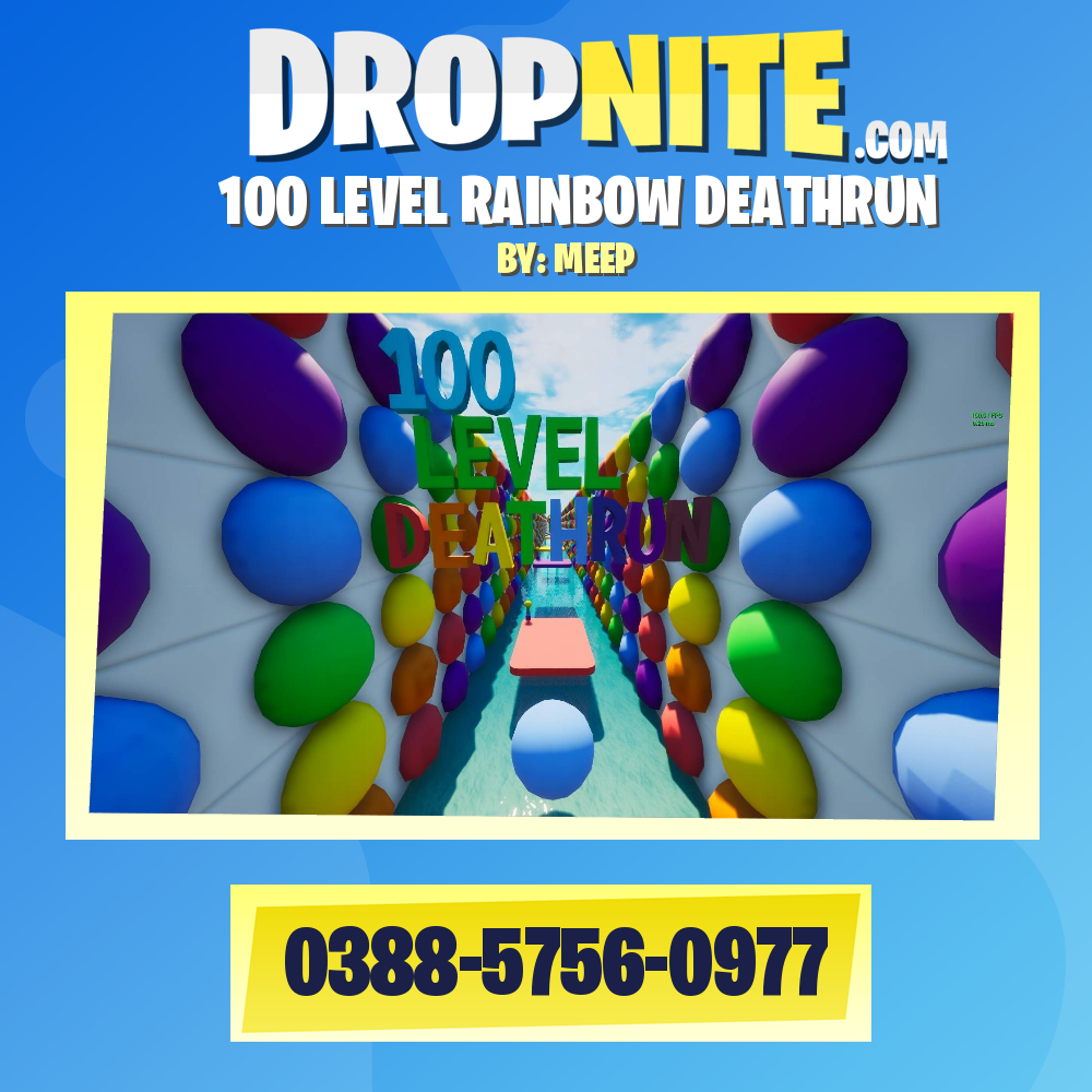 100 LEVEL RAINBOW DEATHRUN 🌈
