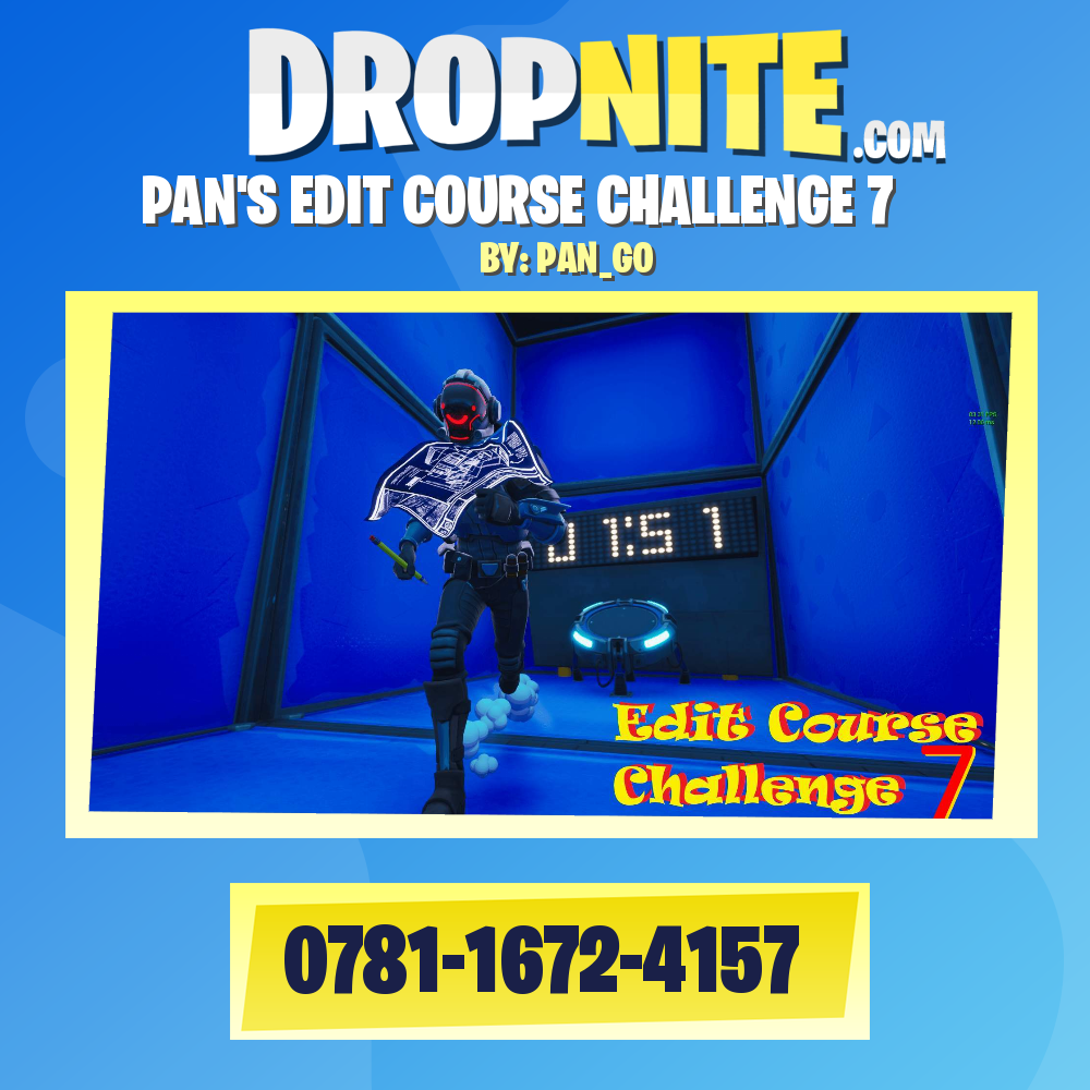 PAN'S EDIT COURSE CHALLENGE 7