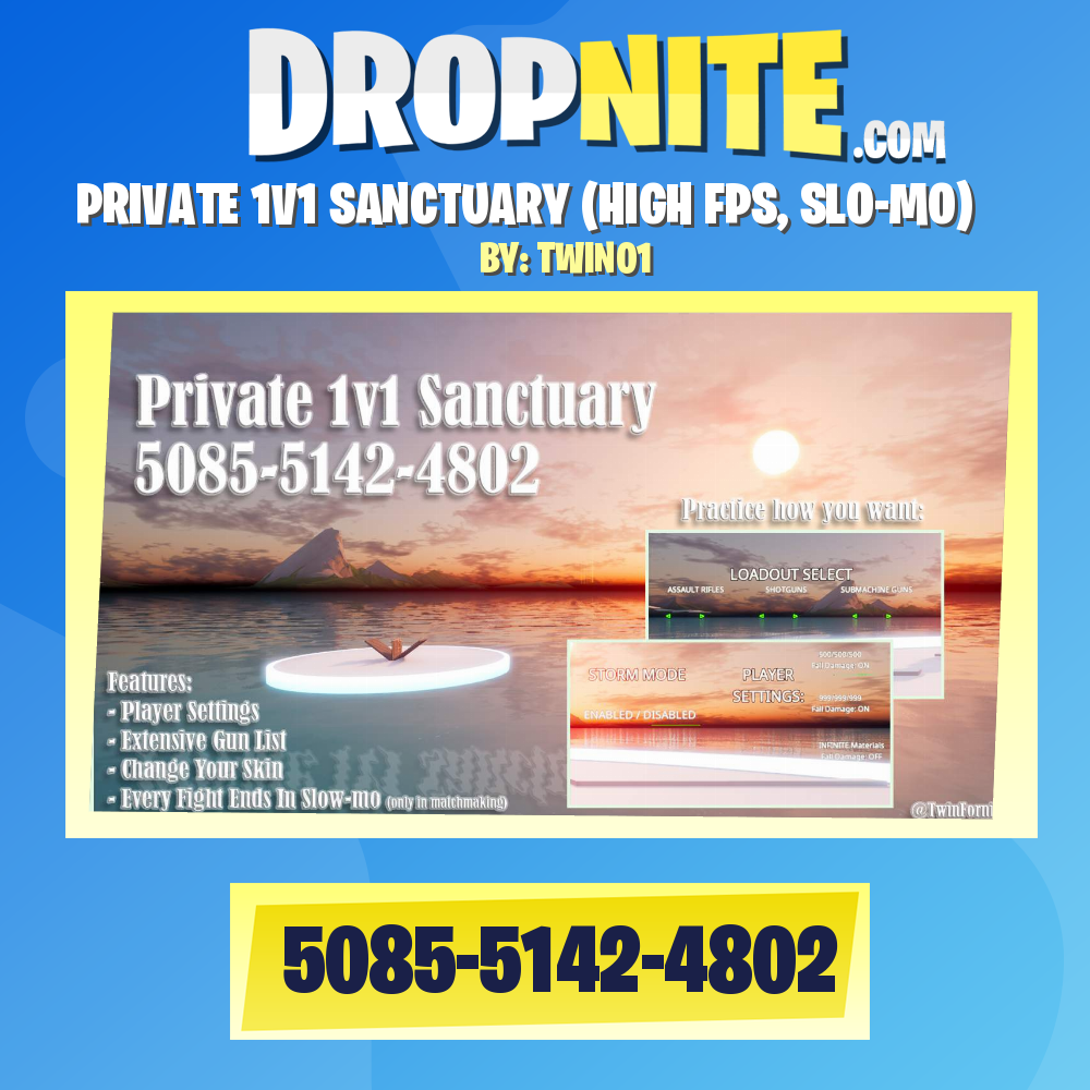 PRIVATE 1V1 SANCTUARY (HIGH FPS, SLO-MO)