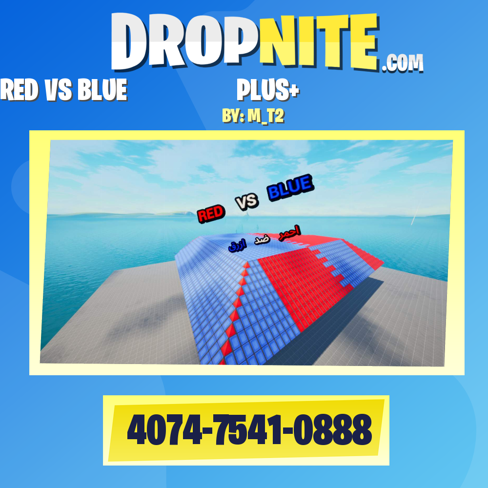 RED VS BLUE احمر ضد ازرق مطور PLUS+