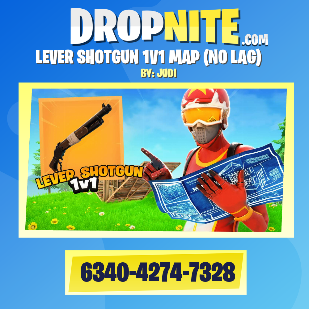 LEVER SHOTGUN 1V1 MAP (NO LAG)