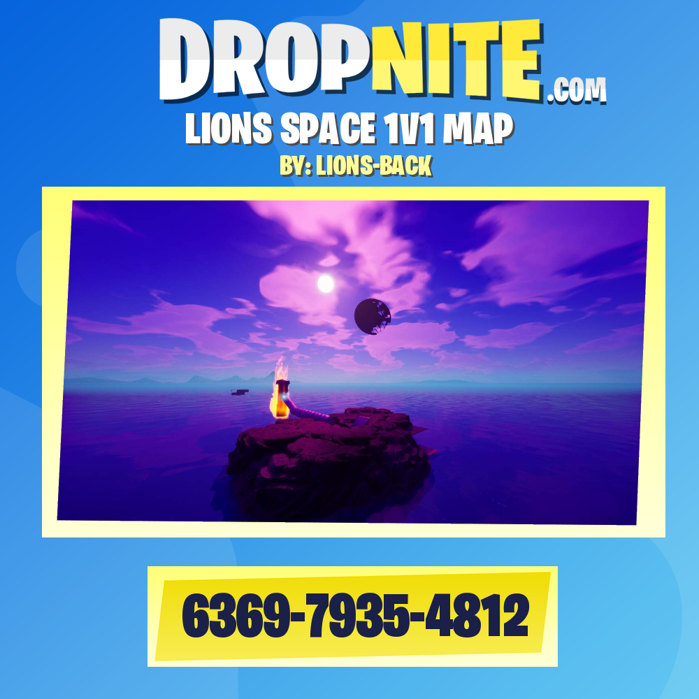 LIONS SPACE 1V1 MAP