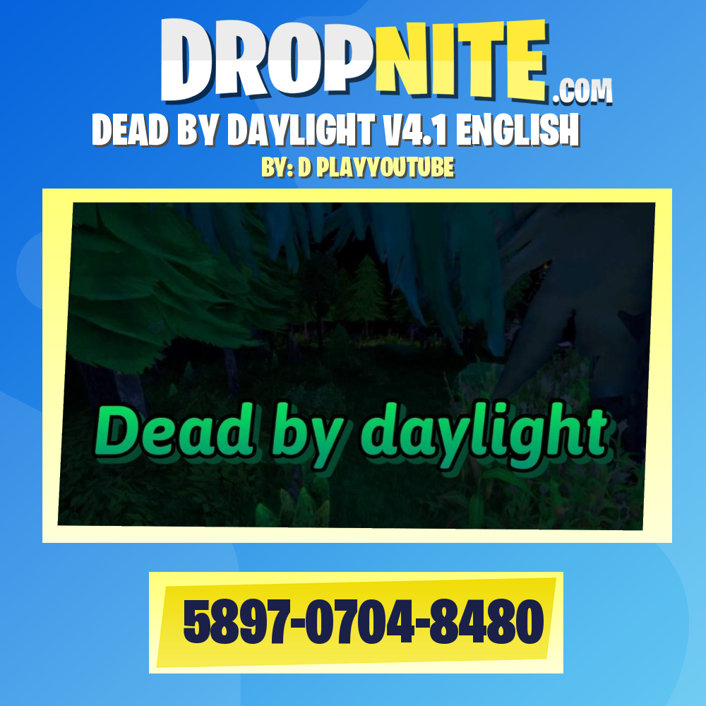 DEAD BY DAYLIGHT V4.1 ENGLISH