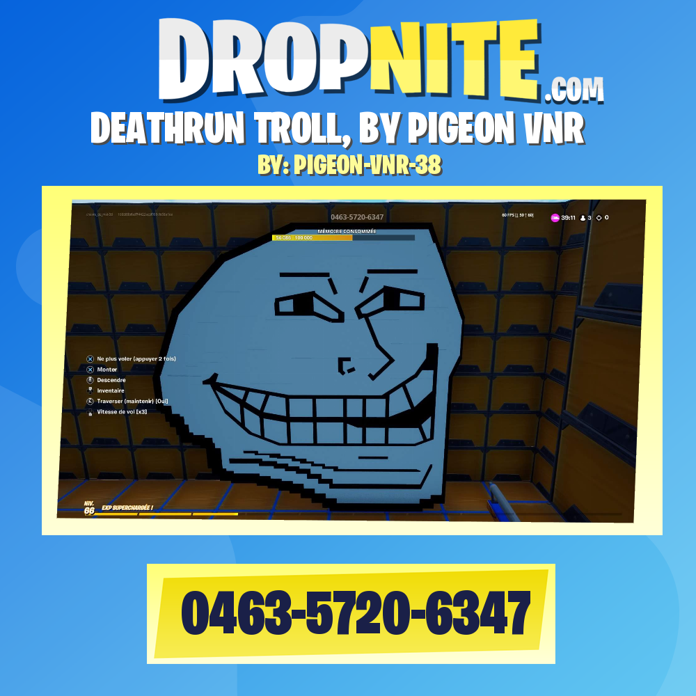 DEATHRUN TROLL, BY PIGEON VNR