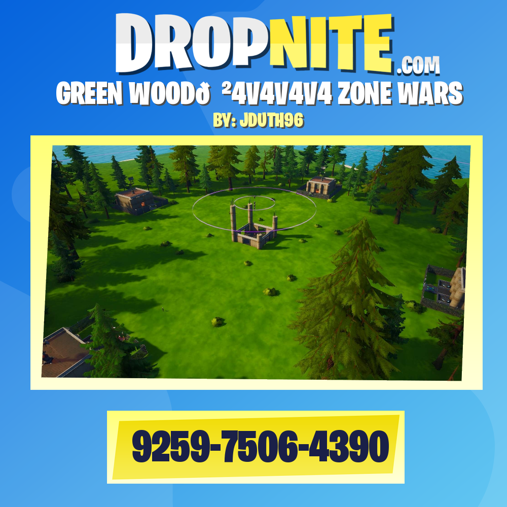 GREEN WOOD🌲4V4V4V4 ZONE WARS