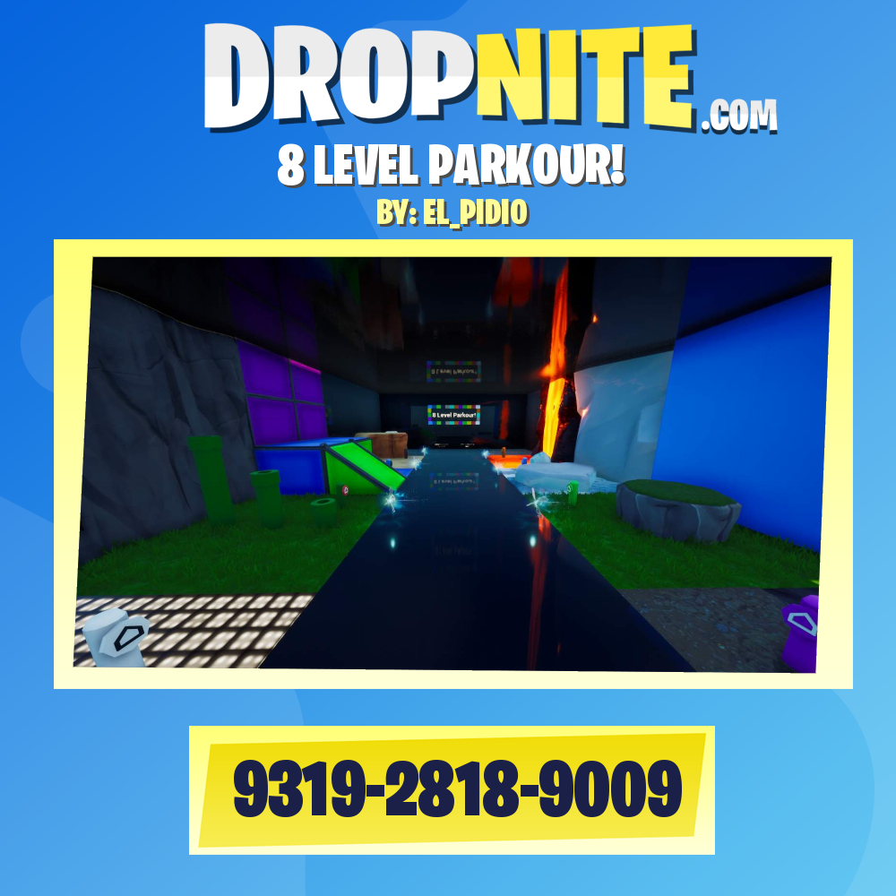 8 LEVEL PARKOUR!