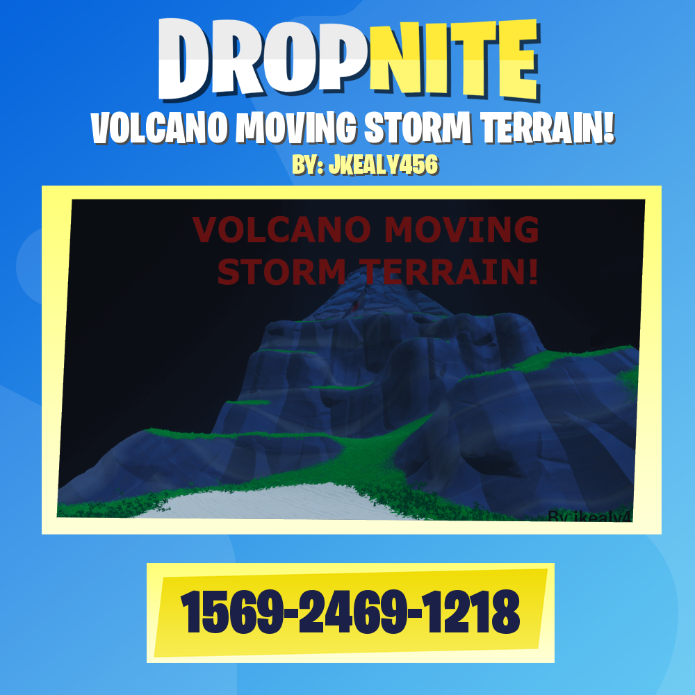 VOLCANO MOVING STORM TERRAIN!