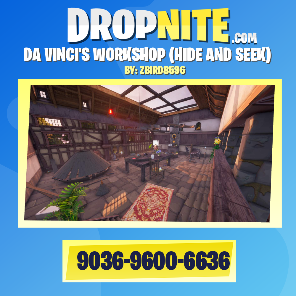 DA VINCI'S WORKSHOP (HIDE AND SEEK)