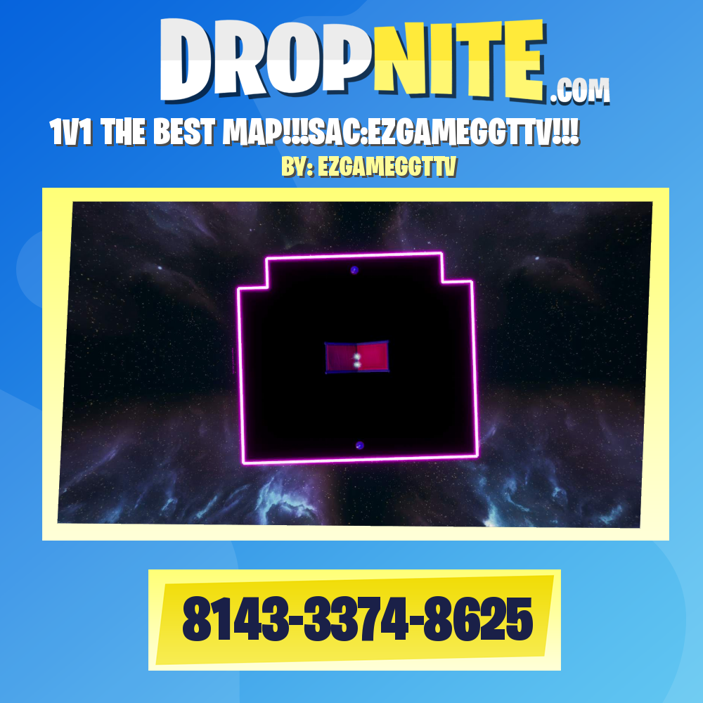 1V1 THE BEST MAP!!!SAC:EZGAMEGGTTV!!!