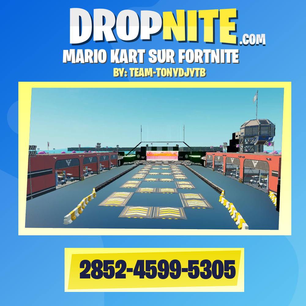 MARIO KART SUR FORTNITE