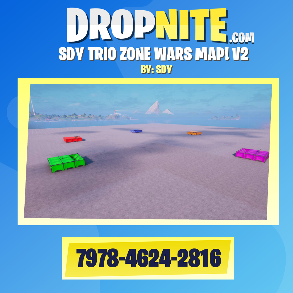 SDY TRIO ZONE WARS MAP! V2