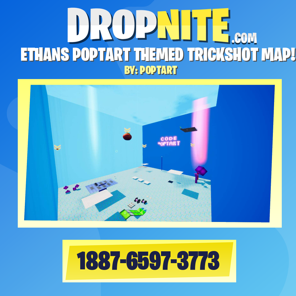 ETHANS POPTART THEMED TRICKSHOT MAP!