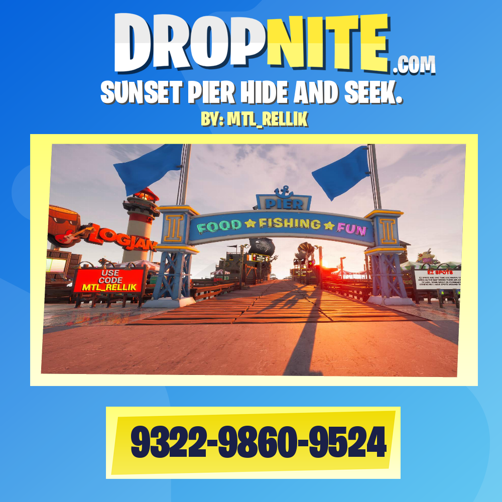 SUNSET PIER HIDE AND SEEK.