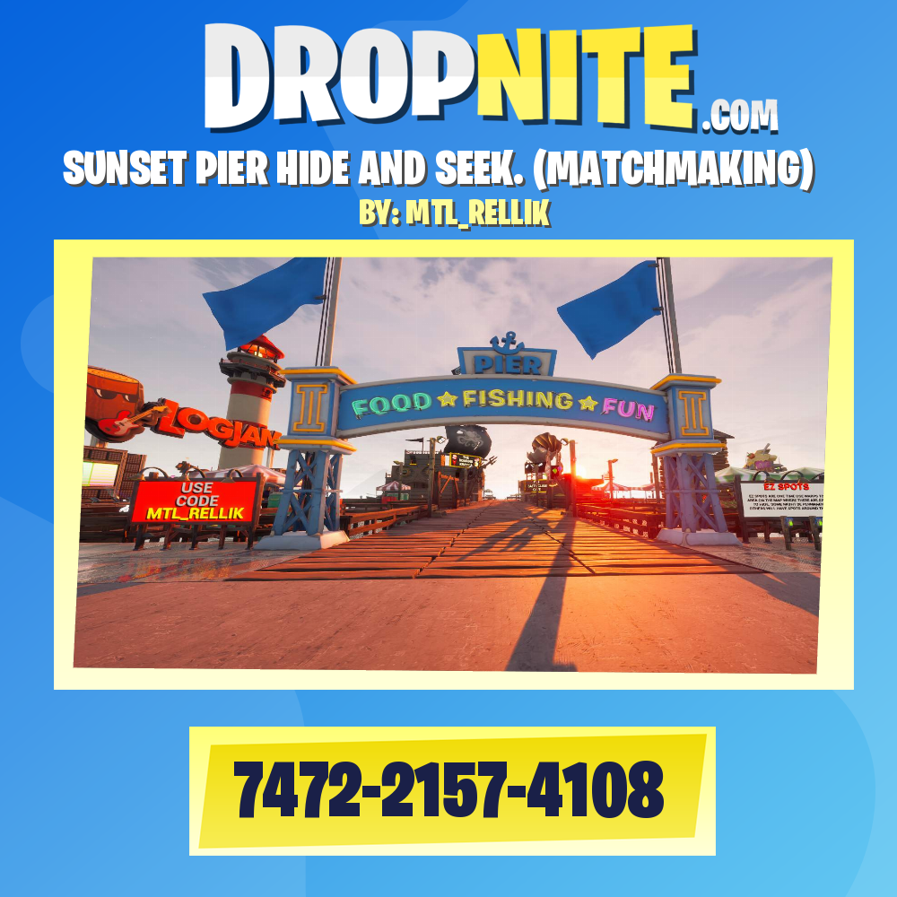 SUNSET PIER HIDE AND SEEK. (MATCHMAKING)