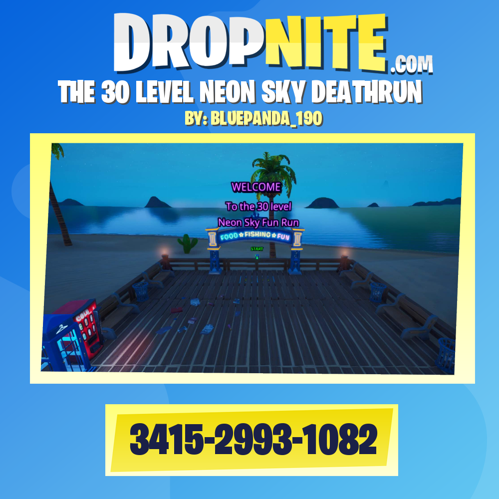 THE 30 LEVEL NEON SKY DEATHRUN