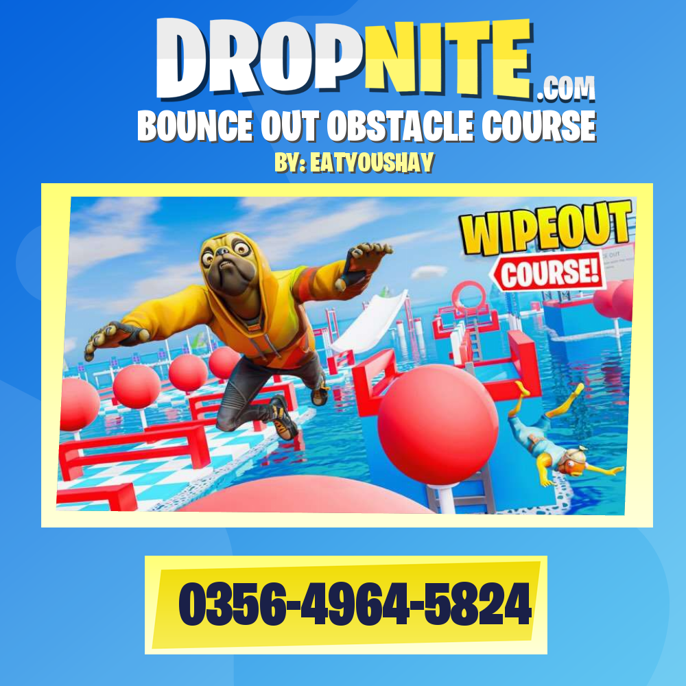 BOUNCE OUT OBSTACLE COURSE
