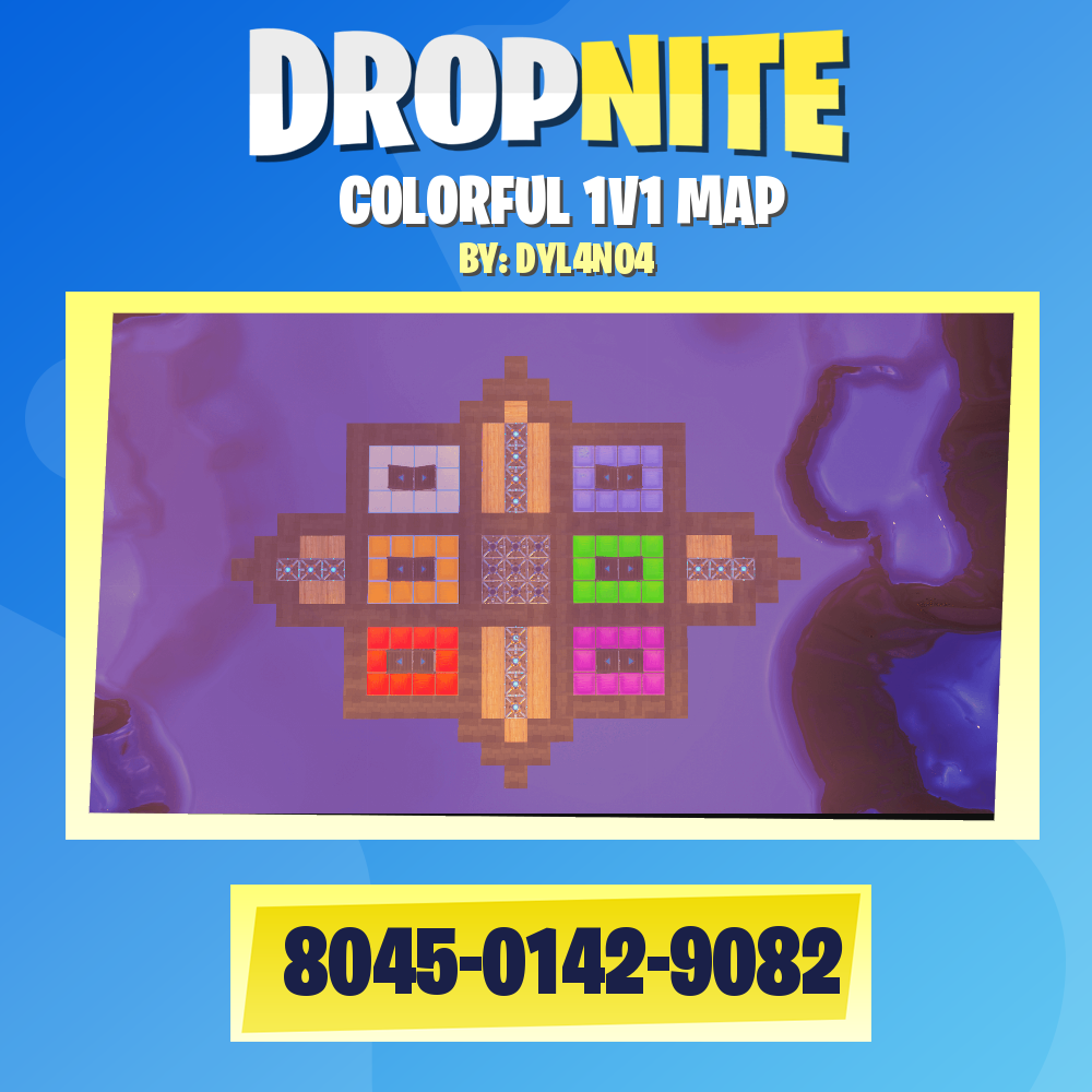 COLORFUL 1V1 MAP