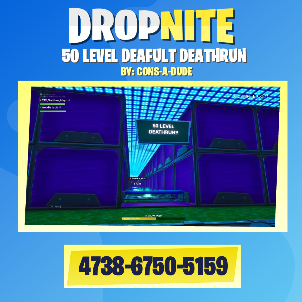 50 LEVEL DEAFULT DEATHRUN