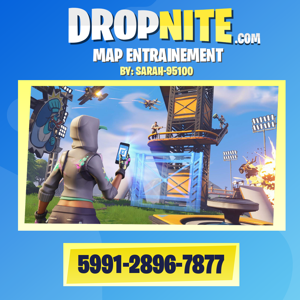 Flee da facility - Fortnite Creative Map Code - Dropnite