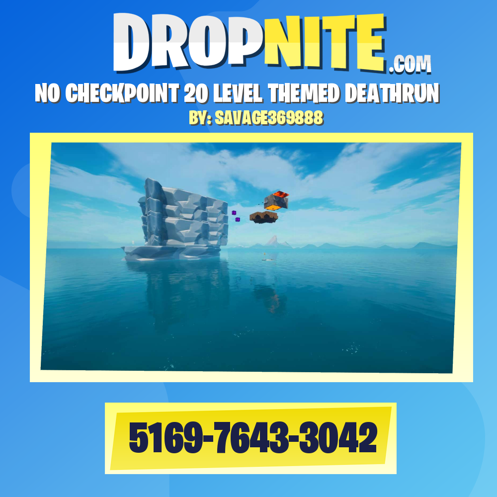 NO CHECKPOINT 20 LEVEL THEMED DEATHRUN