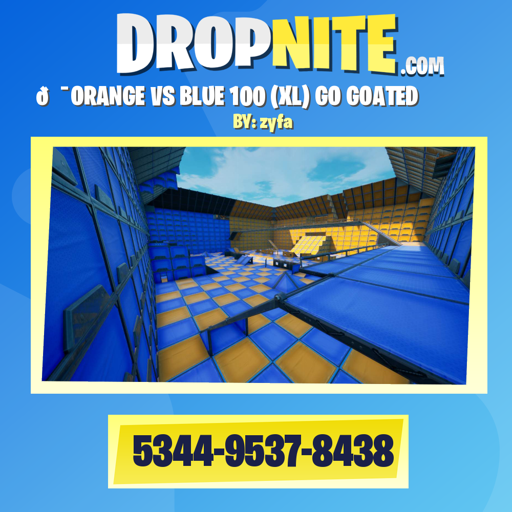 💯ORANGE VS BLUE 100 (XL) GO GOATED