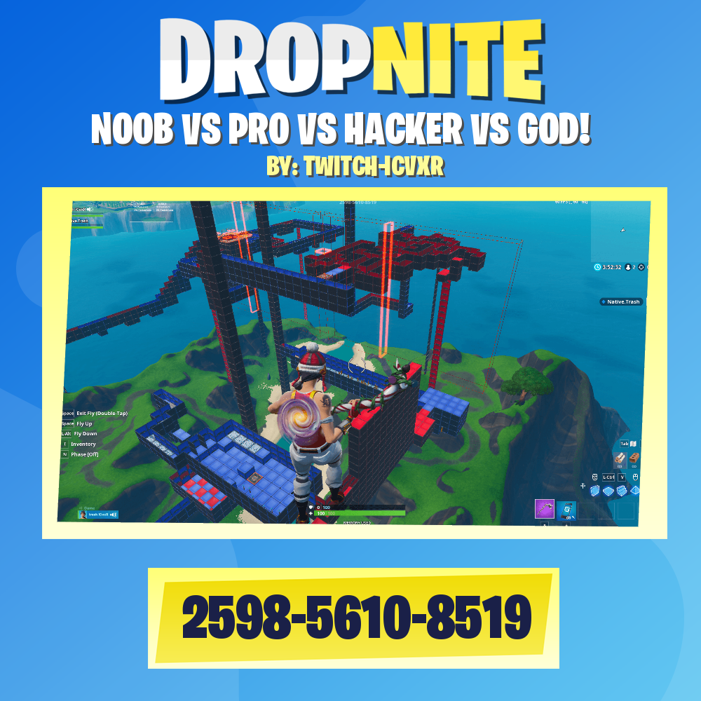 NOOB VS PRO VS HACKER VS GOD!